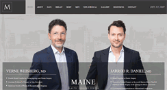 Desktop Screenshot of maineplasticsurgery.com